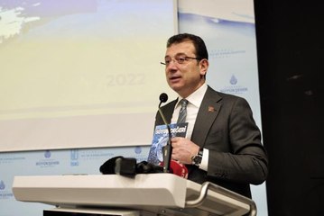 İBB Başkanı İmamoğlu İSKİ'nin "Suyun Değeri" yarışması ödül töreninde konuştu