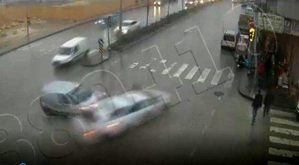 Son dakika! Gaziantep'te pes dedirten kazalar kameralara böyle yansıdı