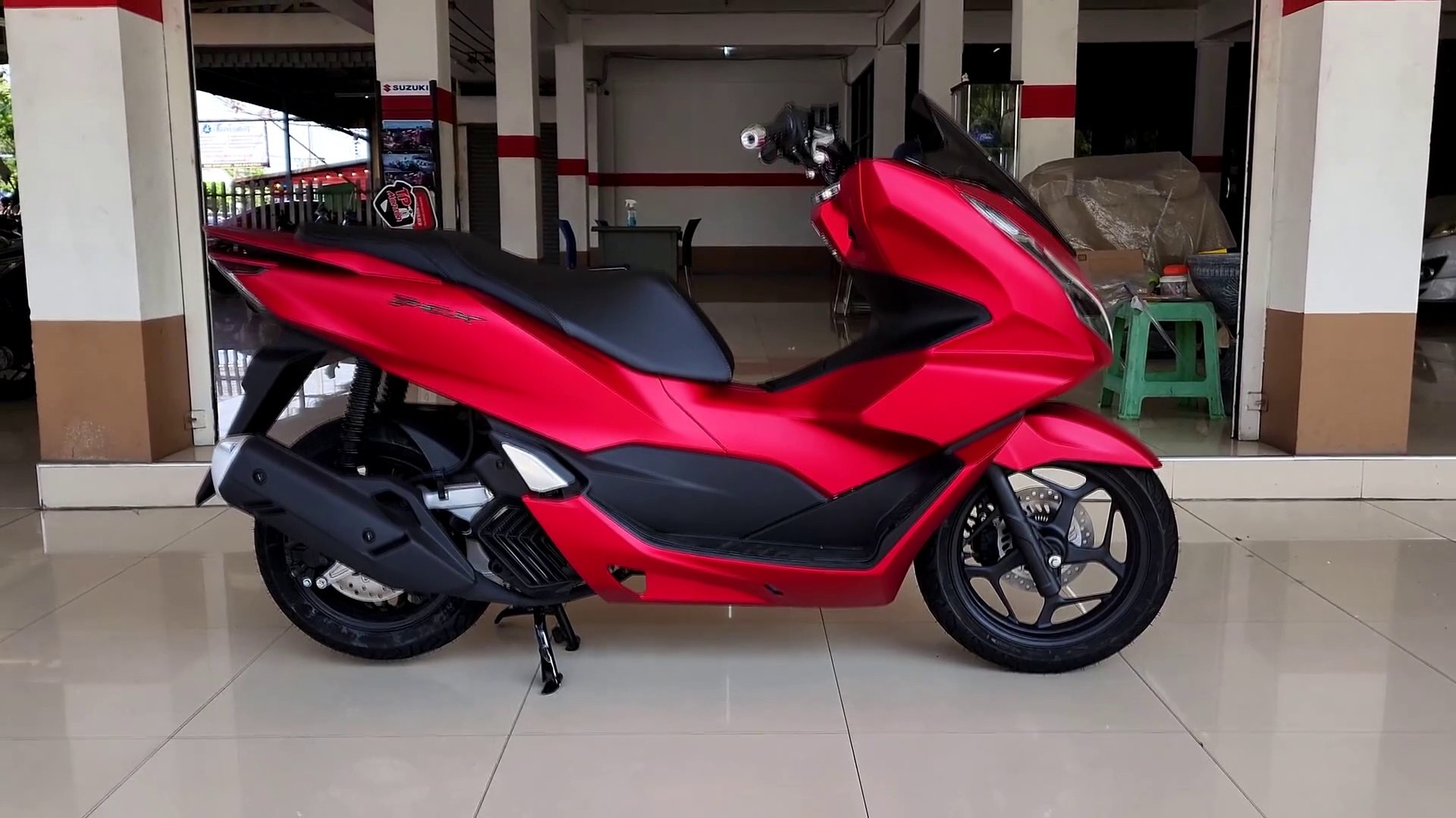 2022 Honda PCX 160 ABS Candy Red - Vidéo Dailymotion