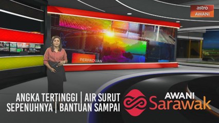 AWANI Sarawak [20/01/2021] - Angka tertinggi | Air surut sepenuhnya | Bantuan sampai kepada rakyat
