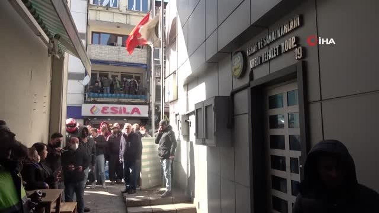 Esnaf Sanatkarlar Kredi ve Kefalet Kooperatifi Başkanına makamında silahlı saldırı