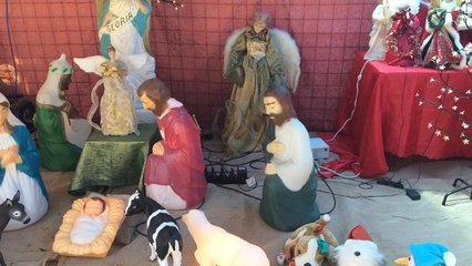 The Daily Advertiser nativity scene