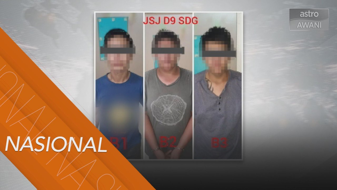 Samun | Geng samun Ah Boon ditahan