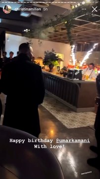 M. Pokora et Christina Milian ont assisté à la soirée d'anniversaire d'Umar Kamani à Los Angeles
