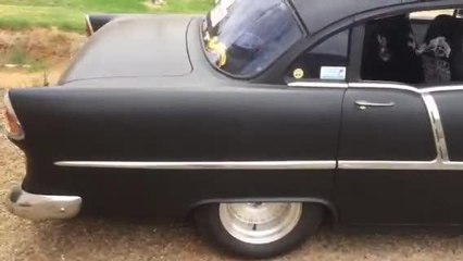 Junee man's 1955 Chevrolet coupe