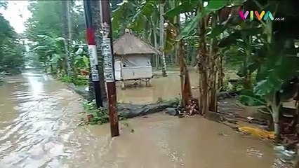 Diguyur Hujan Deras, Kawasan Dekat Mandalika Tergenang!