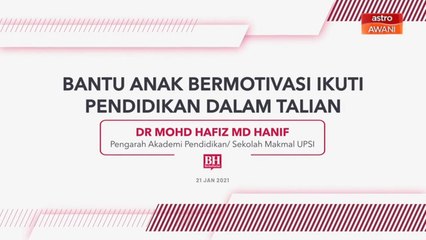 [INFOGRAFIK] Bantu anak bermotivasi ikuti pendidikan dalam talian