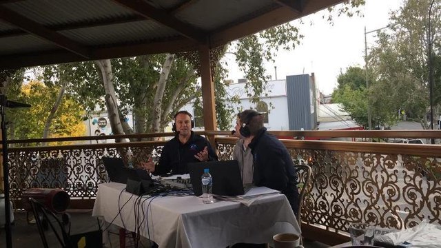 The Daily Advertiser Michael Slater and Terry Kennedy in Wagga