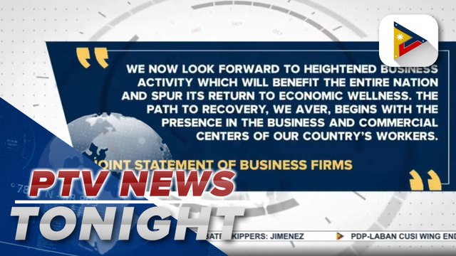 Biz firms want employees to return to workplaces