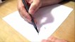How to Draw 3D Letter M - Drawing with pencil - Awesome Trick Art