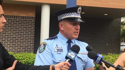 Acting Detective Inspector Phil Malligan on a Search Warrant issued in Marnock Place, Ashmont 27/9