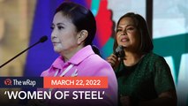 'Women of steel': Allies push Robredo-Duterte 2022 tandem