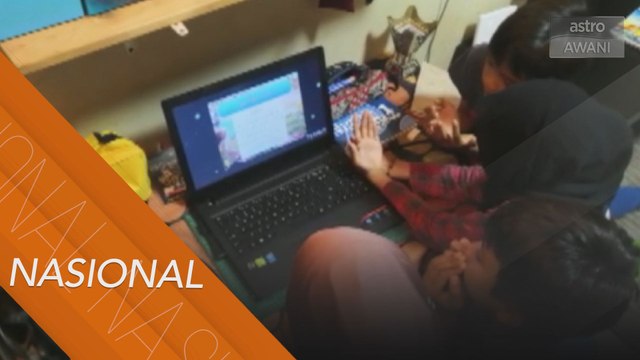 PdPR | Enam anak kongsi satu komputer riba