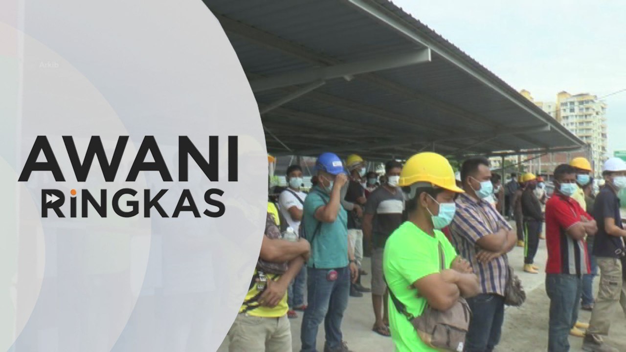 AWANI Ringkas: KP Kesihatan bimbang kluster di tempat kerja | Proses sanitasi di sekolah rendah di Terengganu