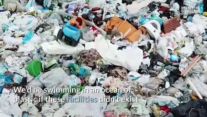 How to recycle plastic waste in a facility