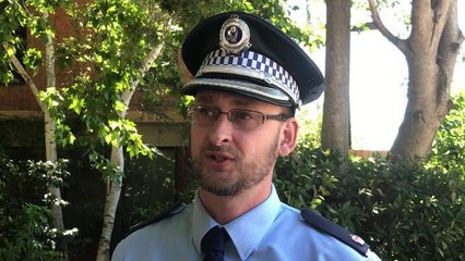 Chief Inspector Andrew Spliet on teenag girls charged with robbing the Fast and Easy Service Station in Tolland on Boxing Day 3.30am