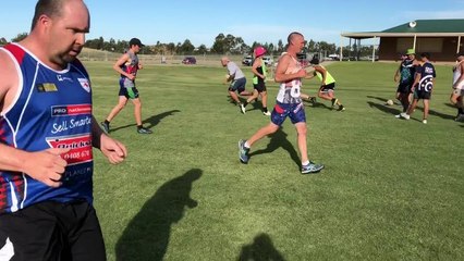 Roos pre-season training