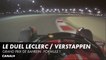 Le duel Leclerc / Verstappen en caméra embarquée - Grand Prix de Bahrein - Formule 1