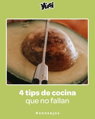 4 tips de cocina que no fallan