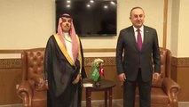 İSLAMABAD - Dışişleri Bakanı Çavuşoğlu, Suudi Arabistan Dışişleri Bakanı ile bir araya geldi