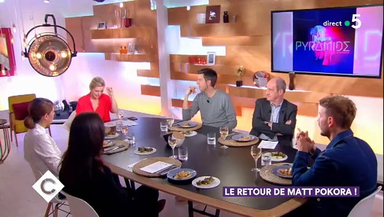 "C à vous" : Moqué pour son style, Matt Pokora répond avec humour