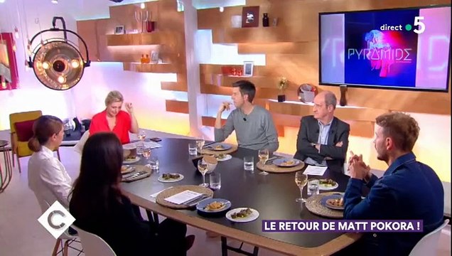 C à vous : Moqué pour son style, Matt Pokora répond avec humour