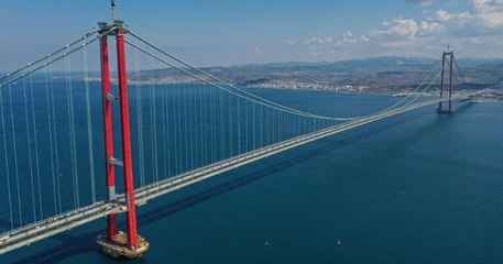 Le plus long pont suspendu au monde se trouve en Turquie et relie l'Europe à l'Asie