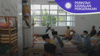 PKP 2.0 | Melaka benar solat Jumaat, fardu sehingga 500 jemaah