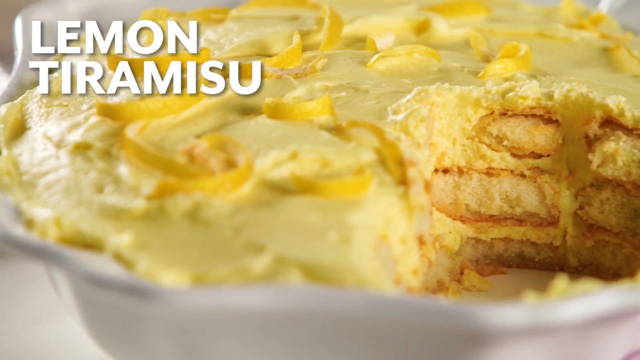 How to Make Lemon Tiramisu