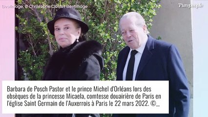 Download Video: Obsèques de Micaela, comtesse de Paris : le beau cadeau de ses proches pour les adieux