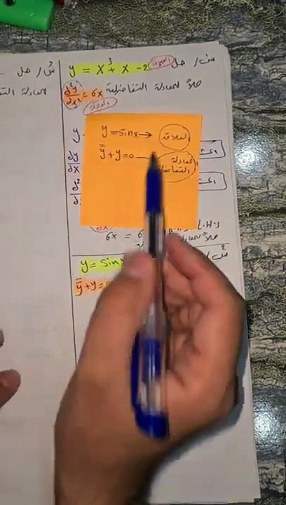 رياضيات السادس علمي الفصل الخامس المعادلات التف...