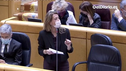 La ministra de Transportes: "La mayoría de transportistas quieren trabajar"