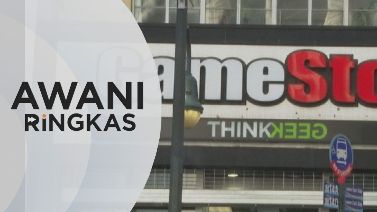 AWANI Ringkas: Saham Gamestop jatuh 44% | Rohingya lari dari kem pelarian di Indonesia