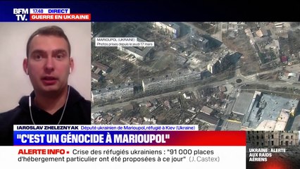 "Il y a des cadavres qui gisent à même le sol": le député de Marioupol raconte l'horreur de la ville assiégée