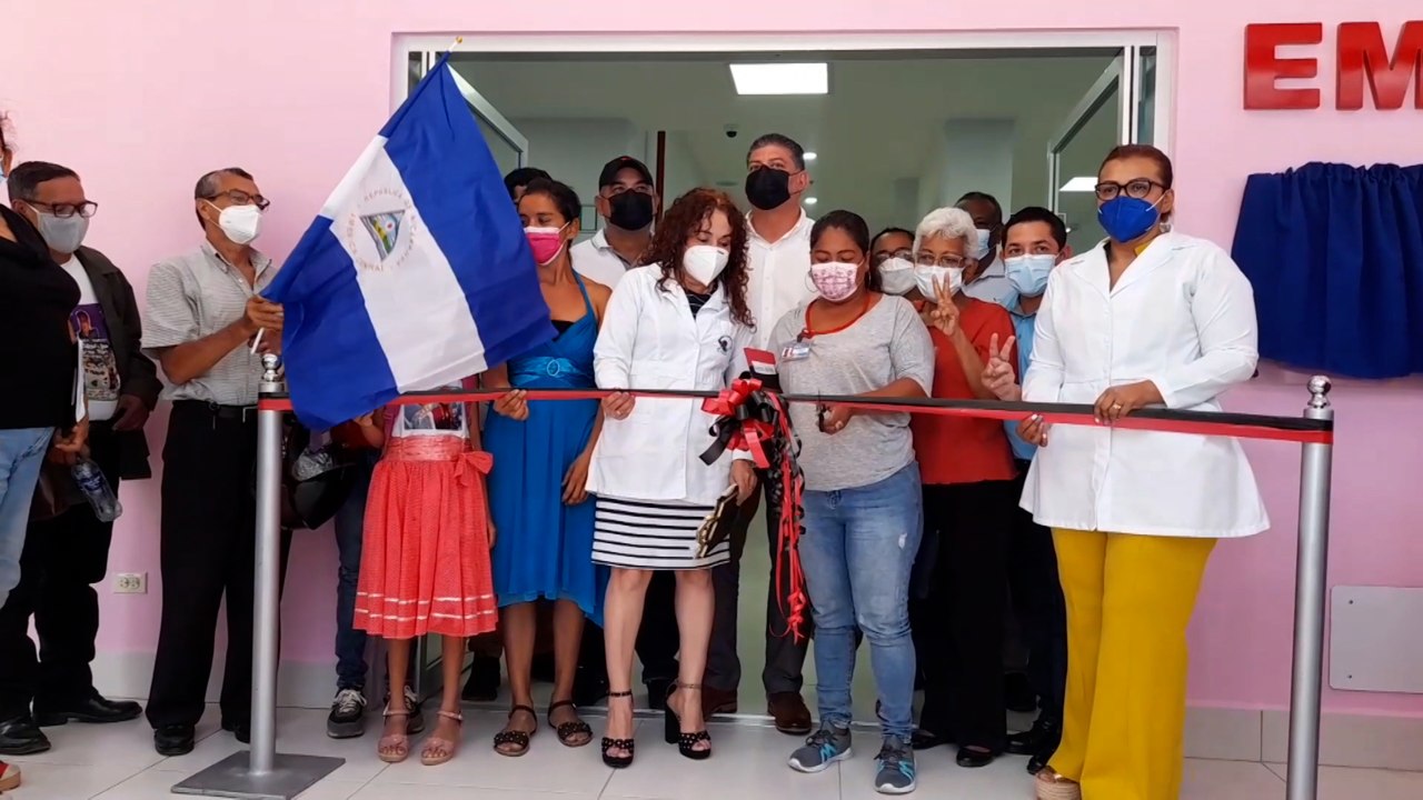 Inauguran sala de emergencia del hospital Gaspar García Laviana de Rivas