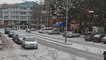 Şuhut'ta mart ayının son haftası yağan kar şaşkınlığa neden oldu
