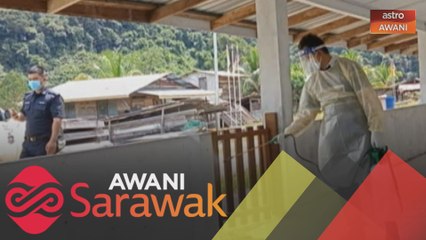 COVID-19 | Saringan COVID-19, kerja sanitasi dilakukan di Long Jeeh