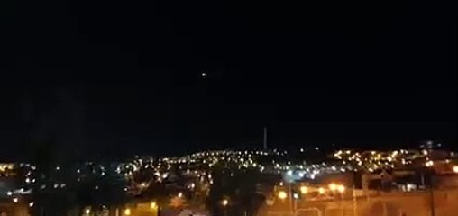 Un estela de luz causa asombro en Chihuahua