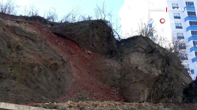 Ordu'nun Fatsa ilçesinde heyelan paniği! 15 katlı bina tehdit altında