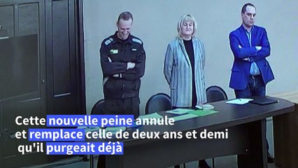 L'opposant russe Navalny condamné à neuf ans de prison à "régime sévère"