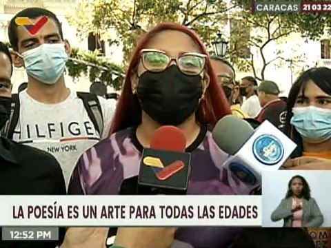Caracas | Movimientos y colectivos literarios celebran el Día Mundial de la Poesía
