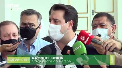 Ratinho afirma que irá liberar totalmente população do uso de máscara na próxima semana