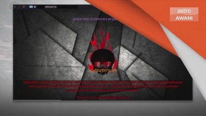 Penggodaman | 'Anonymous Malaysia' dakwa serangan siber bermula