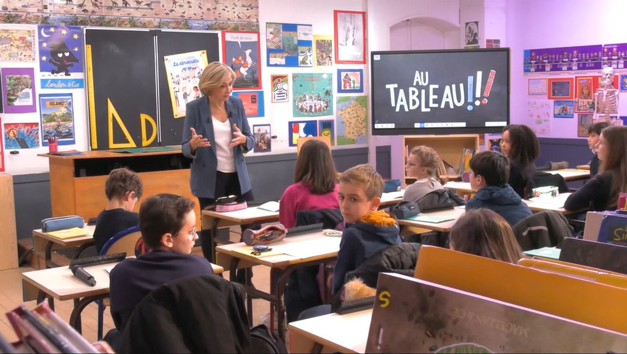 Dans "Au Tableau", Valérie Pécresse évoque le rôle qu'aura son mari si elle devient présidente