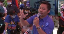 Sen. Manny Pacquiao, inalmahan ang endorsement ng PDP Laban Cusi faction kay Marcos | Saksi