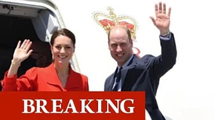 Beaming Kate stuns alongside William in latest pictures of Cambridges on historic tour