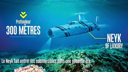 Le Neyk : le sous-marin qui ressemble à un jet privé