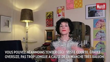 Veste aux épaules oversize : attention au déséquilibre !