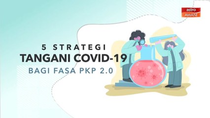 [INFOGRAFIK] 5 Strategi tangani COVID-19 Bagi fasa PKP 2.0