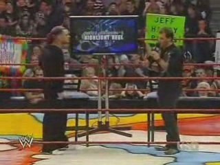 Jeff Hardy attack's chris jericho